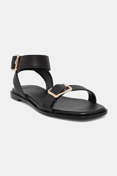 BOSS сандалии для женщин кожаные Charlize чёрные 50563332.001