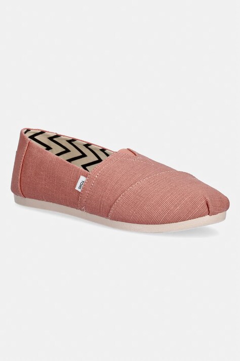 Toms espadryle damskie ALPARGATA CLASSIC pomarańczowe 10023032