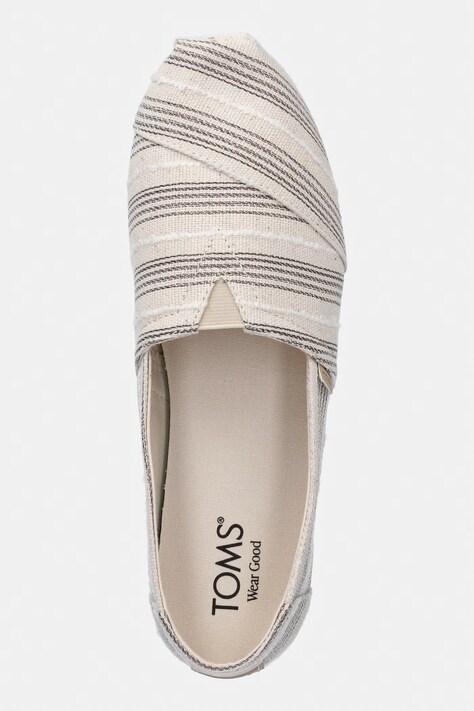 Toms еспадрильї на пласкому підборі жіночі ALPARGATA CLASSIC — фото 4