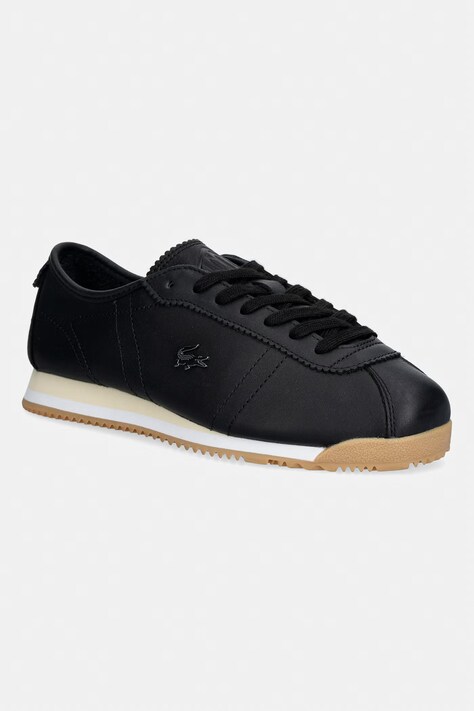 Lacoste Club-Low Sneakers Tenisice za žene kožne crne 51SFA0024