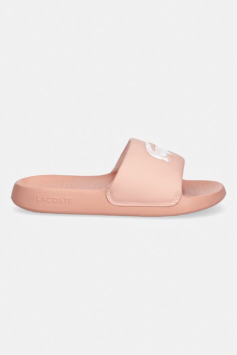 Lacoste klapki damskie Serve Slides 1.0 pomarańczowe 51CFA0006