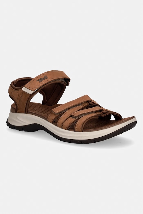 Teva sandały damskie skórzane Tirra Sport Leather brązowe 1177511