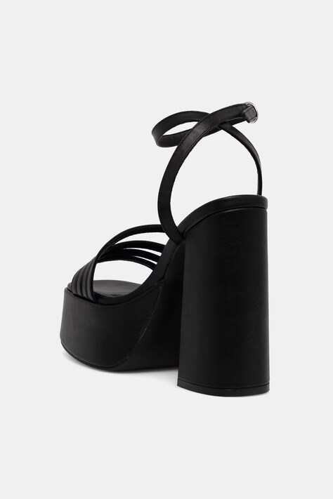 Koi Footwear босоніжки на каблуку DBP52 PLATFORM HEEL — SS26-OBD2YY, чорний — фото 3