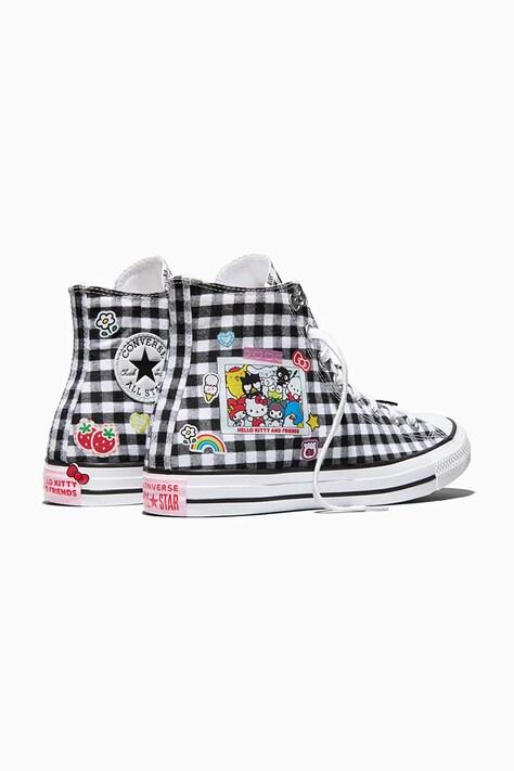 Converse Converse x Hello Kitty Chuck Taylor All Star HI кеди жіночі — SS26-OBD316, чорний — фото 3