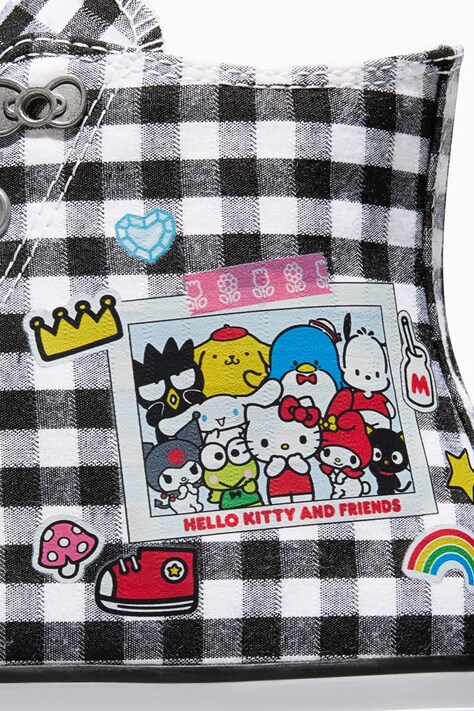 Converse Converse x Hello Kitty Chuck Taylor All Star HI кеди жіночі — SS26-OBD316, чорний — фото 8