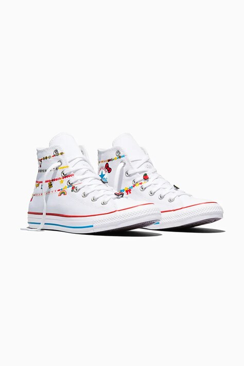 Converse Converse x Hello Kitty Chuck Taylor All Star HI кеди жіночі — SS26-OBD318, білий — фото 2