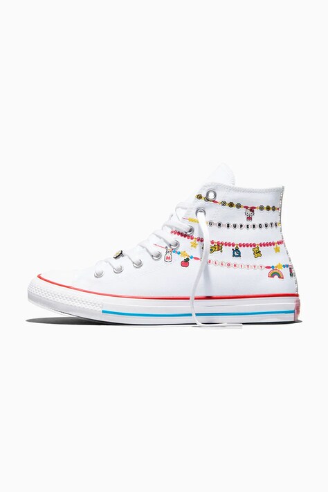 Converse Converse x Hello Kitty Chuck Taylor All Star HI кеди жіночі — SS26-OBD318, білий — фото 4