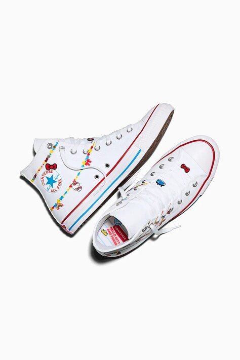 Converse Converse x Hello Kitty Chuck Taylor All Star HI кеди жіночі — SS26-OBD318, білий — фото 6
