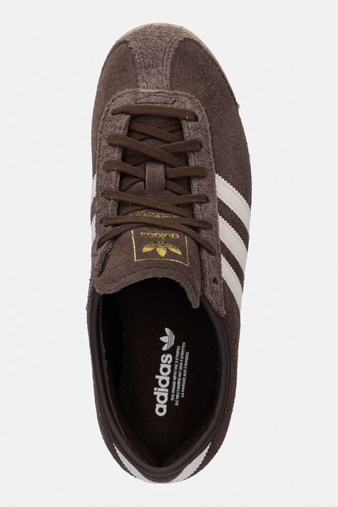Замшеві кросівки adidas Originals ITALIA 70s W — SS26-OBD31T, коричневий — фото 4