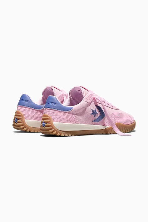 Замшеві кросівки Converse Run Star Trainer — SS26-OBD33U, рожевий — фото 3