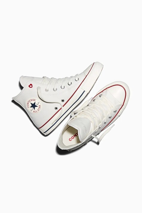 Дитячі кеди Converse Chuck Taylor All Star Valentine's Day — SS26-OBD34I, білий — фото 6