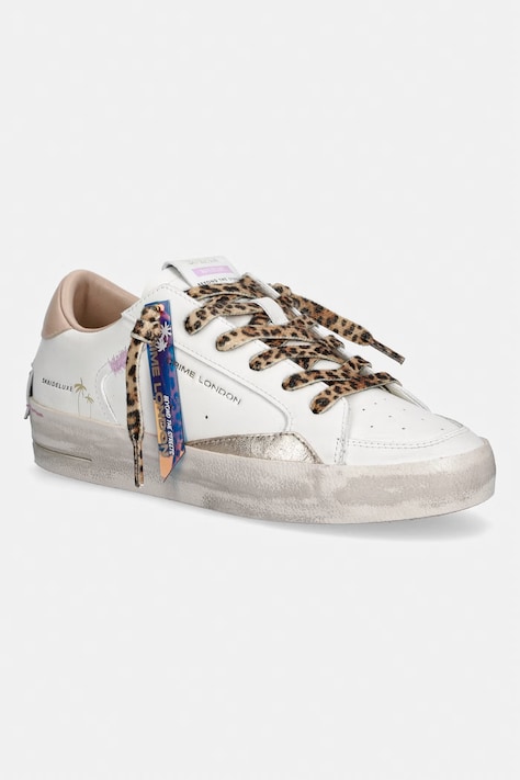 Crime London sneakersy skórzane SK8 DELUXE damskie kolor biały 29101PP8