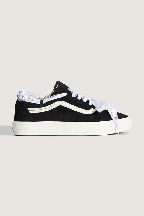 Vans Old Skool tenisówki damskie zamszowe czarne niskie VN000D6WBMA1