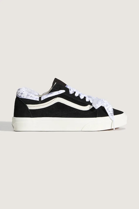 Vans Old Skool tenisówki damskie zamszowe czarne niskie VN000D6WBMA1