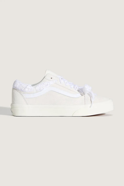 Vans Old Skool tenisówki damskie zamszowe beżowe niskie VN000D6WCJ71