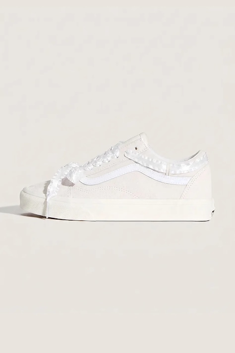 Vans Old Skool tenisówki damskie zamszowe beżowe niskie VN000D6WCJ71