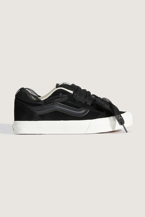Vans Knu Skool tenisówki damskie zamszowe czarne niskie VN000D6ZCJK1