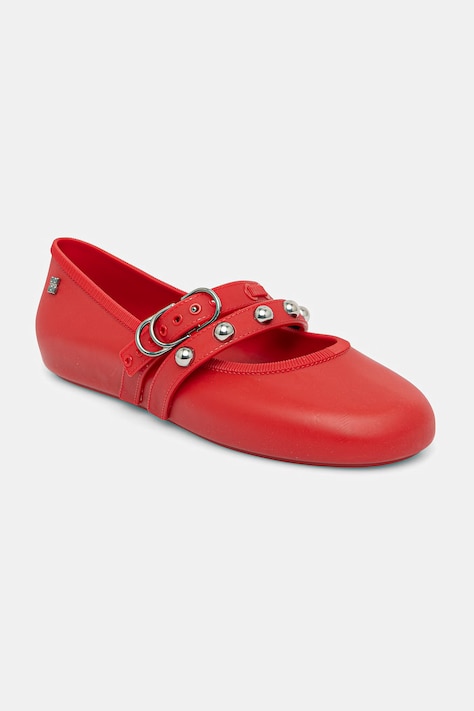 Melissa μπαλαρίνες SOFT BALLERINA STUDS AD κόκκινες M37049