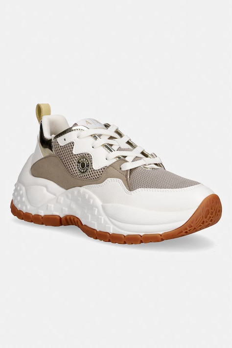 Armani Exchange Tenisice za žene bež XW002784 AF25160 MZ298