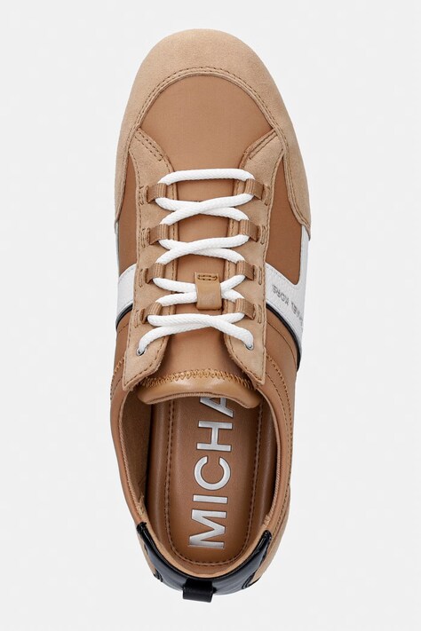 Кросівки MICHAEL Michael Kors Keely Trainer — SS26-OBD3DU, бежевий — фото 4