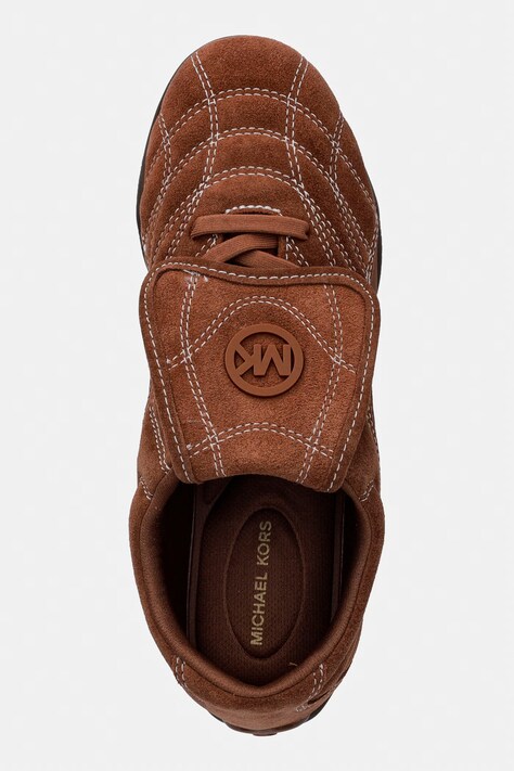 Кросівки MICHAEL Michael Kors Kyler Trainer — SS26-OBD3E1, коричневий — фото 4