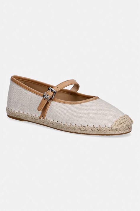 MICHAEL Michael Kors espadryle damskie Lynn Ballet Espadrille beżowe 40S6LYFP1D.191