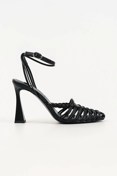 Karl Lagerfeld szpilki skórzane Debutante kolor czarny KL32006