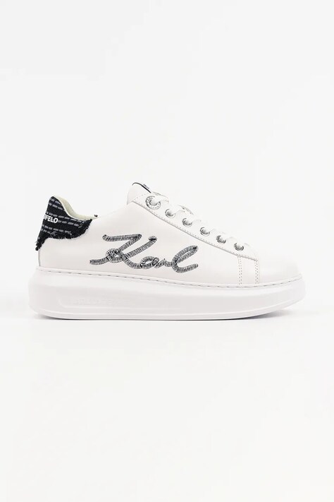 Karl Lagerfeld Kapri sneakersy damskie białe KL62510R