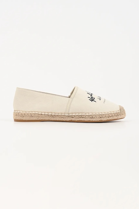 Karl Lagerfeld espadryle Kamini kolor beżowy KL80110A