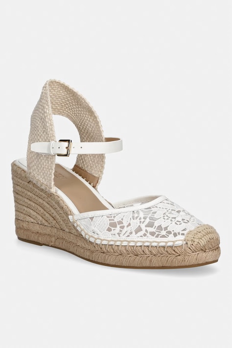 Lauren Ralph Lauren espadryle damskie Robby białe 802P06403001