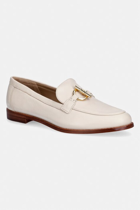 Lauren Ralph Lauren lordsy damskie skórzane Blaike białe 802P10270003