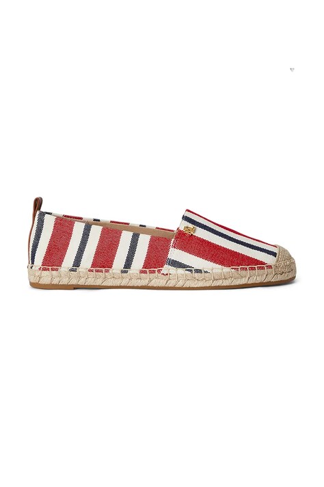 Lauren Ralph Lauren espadrily dámske Cameryn III červené 802P10631002