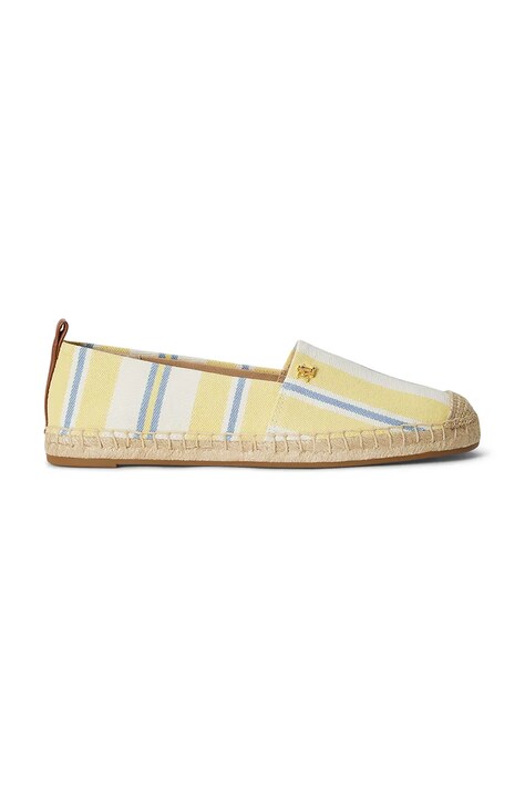 Lauren Ralph Lauren espadrillas da donna Cameryn III gialle 802P10631003