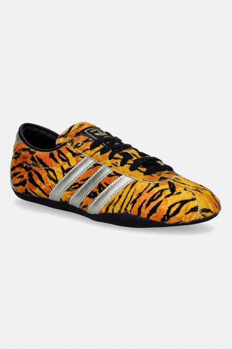 adidas Originals Tokyo sneakers Γυναικεία δερμάτινα κίτρινα Επίπεδο τακούνι IH6638