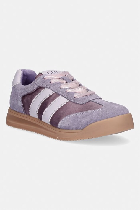 Goe TT2N4059 sneakersy damskie skórzane fioletowe TT2N4059