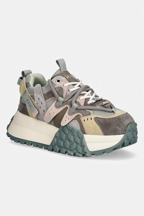 Goe TT2N4025 sneakersy damskie zielone TT2N4025