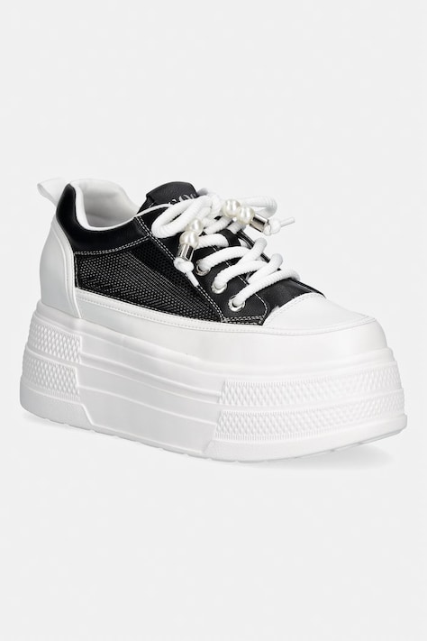 Goe TT2N4066 sneakersy damskie czarne na platformie TT2N4066