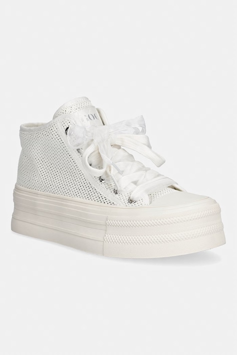 Goe TT2N4064 trampki damskie beżowe wysokie TT2N4064