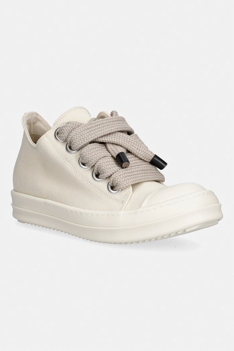 Rick Owens DRKSHDW Denim Jumbolace Low Sneakers Women's Low white DS01F4819.DOW2