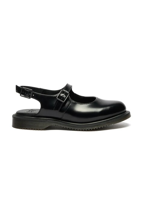 Dr. Martens baleriny skórzane Madaline Mary Jane czarne DM42132001