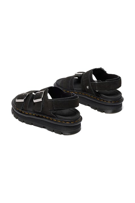 Dr. Martens босоніжки на платформі жіночі замшеві ZebZag Sandal — фото 3