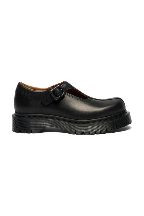 Dr. Martens półbuty damskie skórzane Rejena Mary Jane czarne na platformie DM42799001