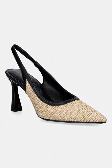 Γόβες Dkny Cierra χρώμα: μπεζ, K2652283