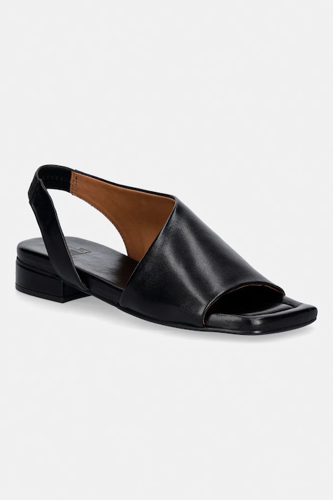 Billi Bi sandały skórzane A6500 070 damskie kolor czarny A6500 070