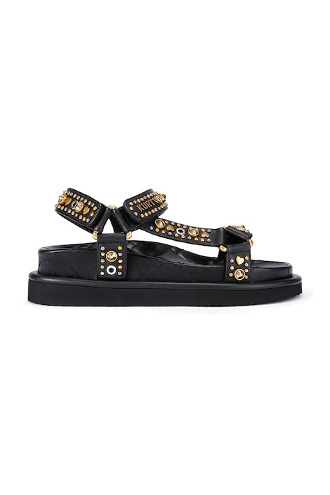 Kurt Geiger London sandały damskie skórzane Orson Sandal czarne 4461609109