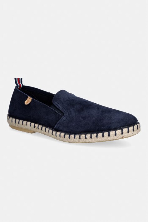 Verbenas espadryle damskie zamszowe TOM SERRAJE granatowe 7500040001