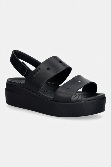 Crocs Brooklyn 4U sandały damskie czarne 210676.001
