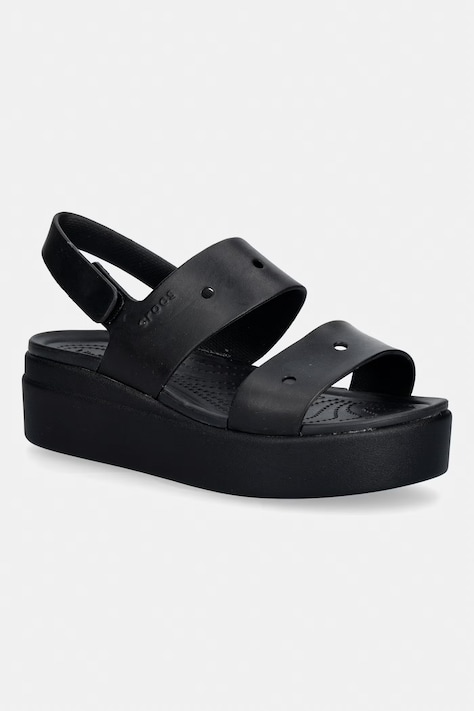 Crocs Brooklyn 4U sandały damskie czarne 210676.001