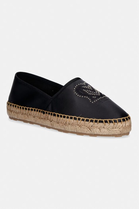 Love Moschino espadryle damskie czarne JA10532G0OIA0000