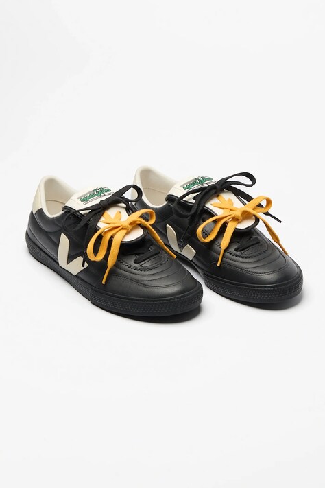 Veja x Magliano sneakersy damskie skórzane czarne MG0221674A